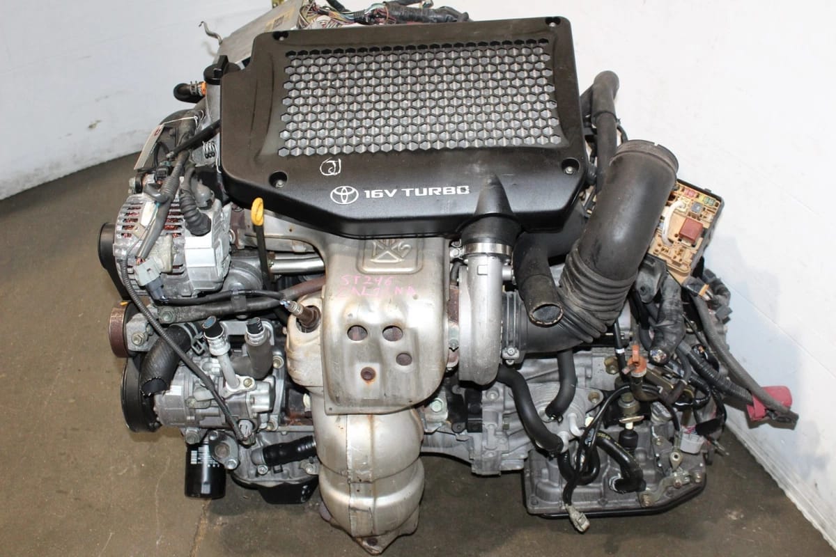 JDM Toyota 3S-GTE Gen 5 Turbo Engine Complete Swap Kit with ECU, Wiring Harness & Original AWD Automatic Transmission