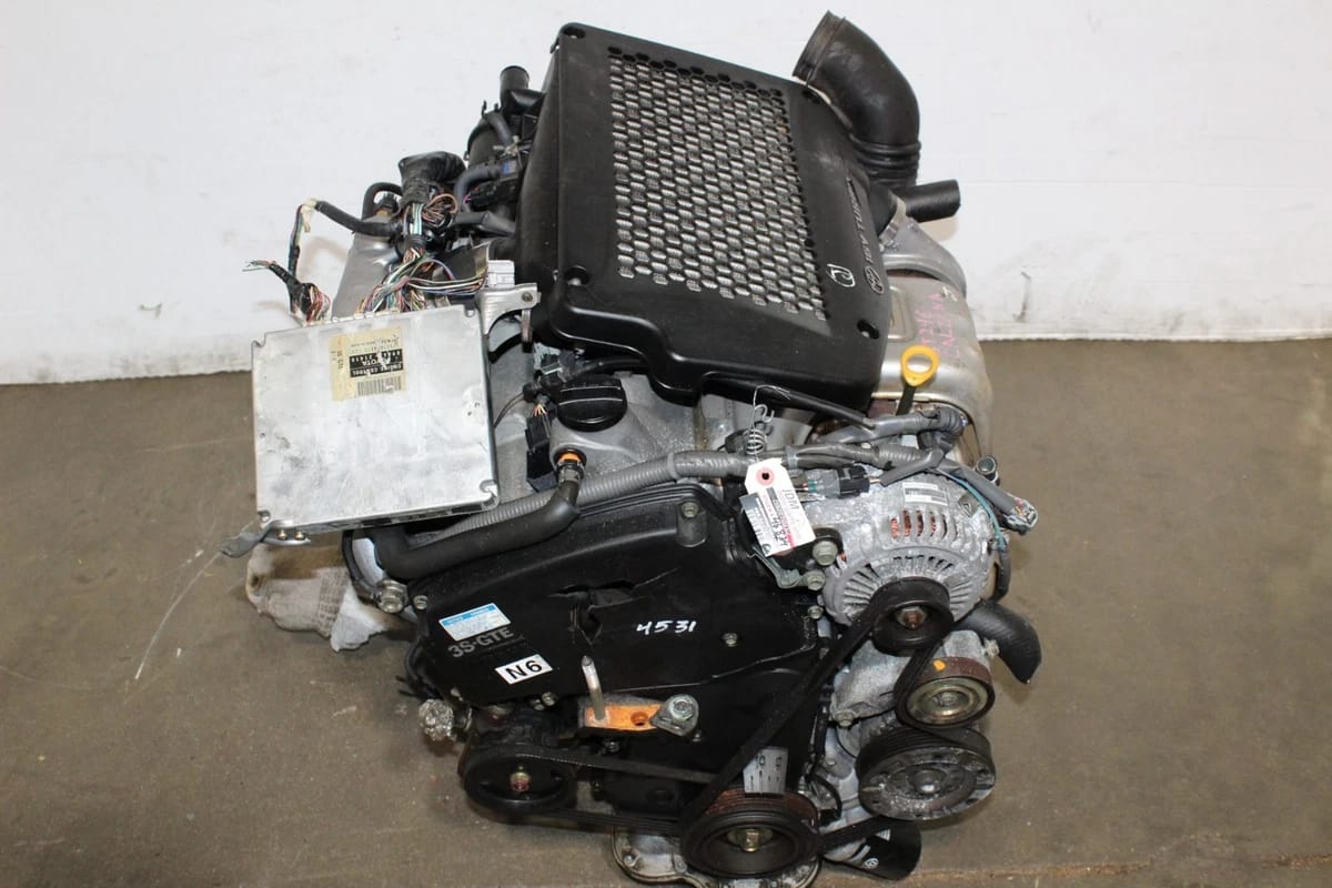 JDM Toyota 3S-GTE Gen 5 Turbo Engine Complete Swap Kit with ECU, Wiring Harness &amp; Original AWD Automatic Transmission
