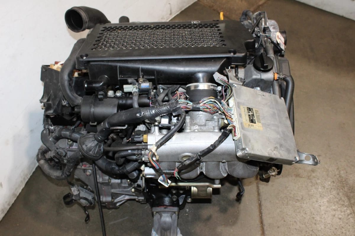 JDM Toyota 3S-GTE Gen 5 Turbo Engine Complete Swap Kit with ECU, Wiring Harness &amp; Original AWD Automatic Transmission