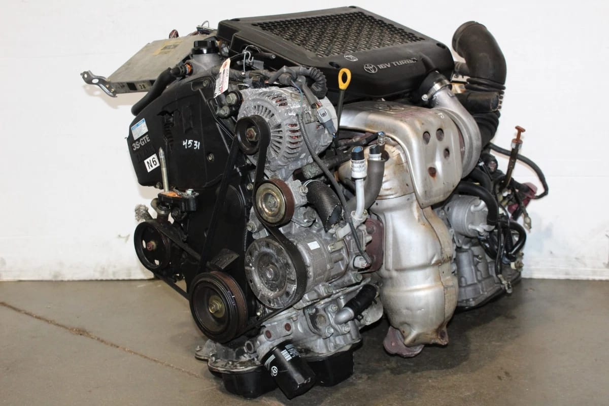 JDM Toyota 3S-GTE Gen 5 Turbo Engine Complete Swap Kit with ECU, Wiring Harness &amp; Original AWD Automatic Transmission