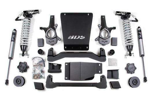 4 Inch Lift Kit FOX 2.5 Coil-Over Avalanche Suburban Tahoe or Yukon 1500 07-14 4WD 3 Inch Lift Coil Spacer Fox 2.5 Performance Shocks