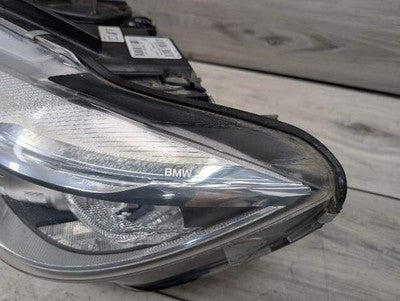OEM 2014–2016 BMW 428i Left Driver Side Adaptive Bi-Xenon Headlight Assembly – Black Housing