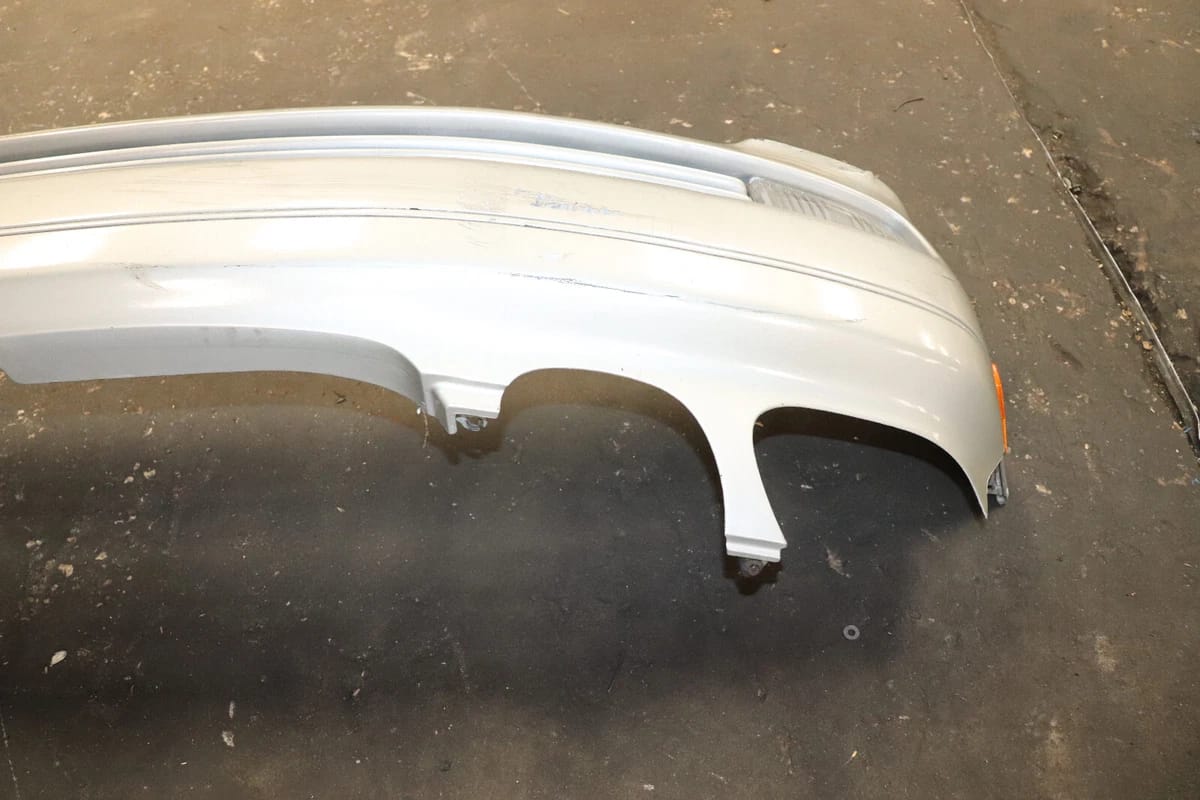 OEM 1998–2000 Lexus GS300 Front Bumper Cover Assembly – Silver