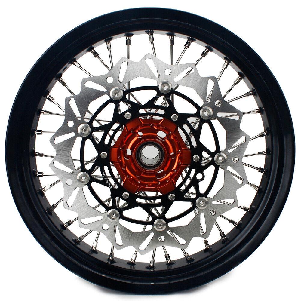 17" Supermoto Wheels & Brake Disc Kit for KTM EXC 300 (2019) – Complete Set