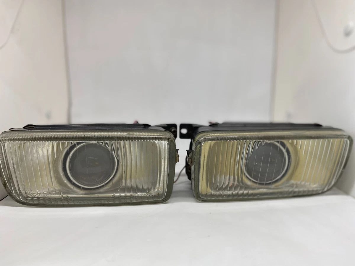 OEM GTS-1 Front Bumper Fog Light Set for 1991 Nissan Sentra SE-R (B13)